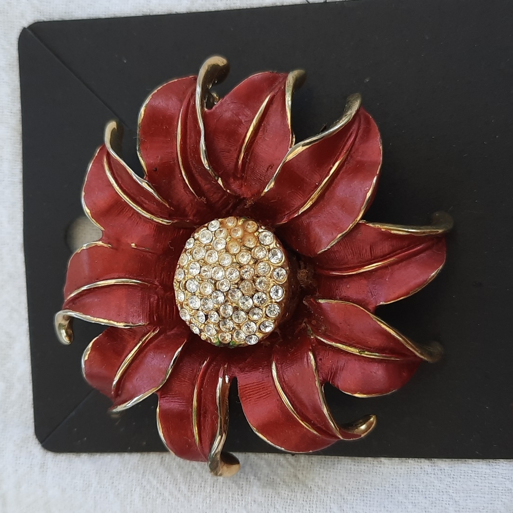 Harvest Flower Brooch